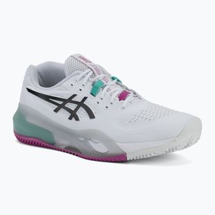 Încălțăminte de tenis pentru bărbați ASICS Gel-Resolution X Clay white/aurora green