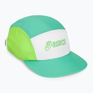 Șapcă ASICS Performance Running 5 panel aurora green/cream