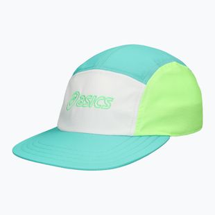 Șapcă ASICS Performance Running 5 panel aurora green/cream