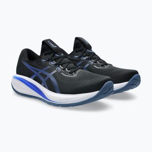 Încălțăminte de alergare pentru bărbați ASICS Gel-Cumulus 28 black/neon blue