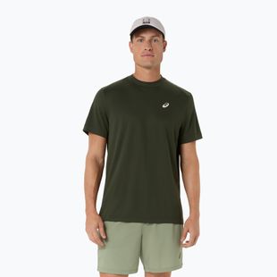 Tricou de tenis pentru bărbați ASICS Court Top vintage khaki