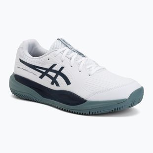 Încălțăminte de tenis pentru copii ASICS Gel-Resolution X GS Clay white/midnight