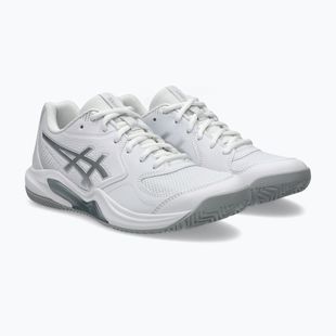 Încălțăminte de padel pentru femei ASICS Gel-Dedicate 9 Padel W white/pure silver