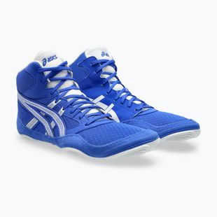 Încălțăminte de lupte ASICS Snapdown 4 neon blue/white
