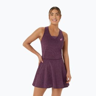 Rochie de tenis ASICS Match Jacquard Dress Dark Aubergine