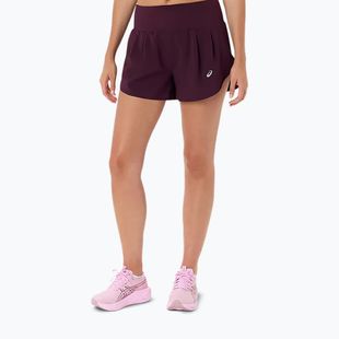 Pantaloni scurți de alergare pentru femei Asics Road 3.5In Short Dark Aubergine