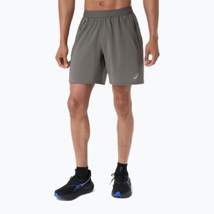 Pantaloni scurți de alergare pentru bărbați Asics Road 7In Short Truffle Grey