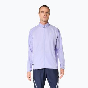 Geacă de alergare pentru bărbați ASICS Road Lite-Show Jacket vapor