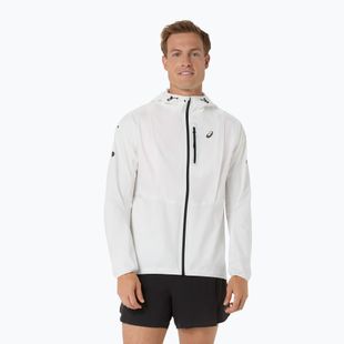 Geacă de alergare pentru bărbați ASICS Fujitrail Elite Waterproof Jacket cream