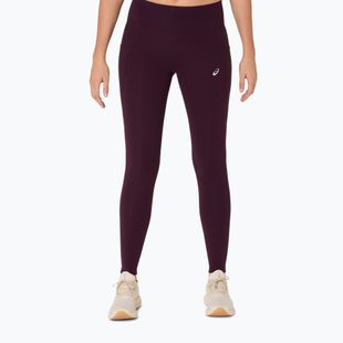 Colanți de alergare pentru femei ASICS Nagino Run dark aubergine