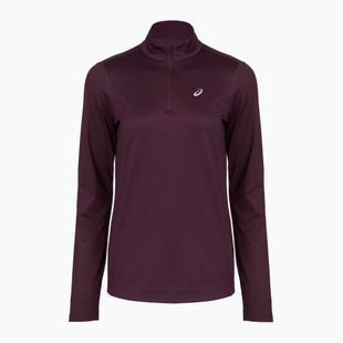 Longsleeve de alergare pentru femei ASICS Core 1/2 Zip Winter Top dark aubergine