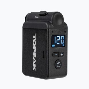 Pompă de ciclism Topeak E-Booster Digital 7.4V/600mAh 120psi grey