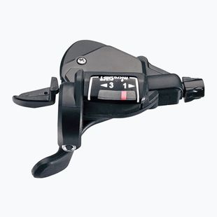 Manete schimbător cu indicator optic dreapta + stânga microSHIFT Mezzo TS39 3x8 Thumb Tap