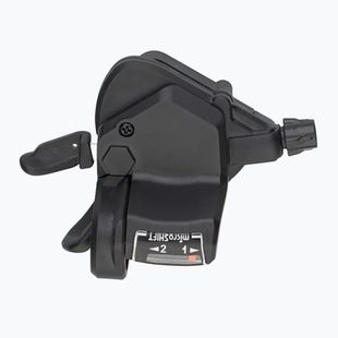 Manete schimbător cu indicator optic dreapta + stânga microSHIFT TS39 2x9 Thumb Tap