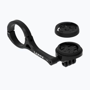 Suport de bicicletă pentru calculator Lezyne GPS Forward Mount With GoPro Garmin/Wahoo black