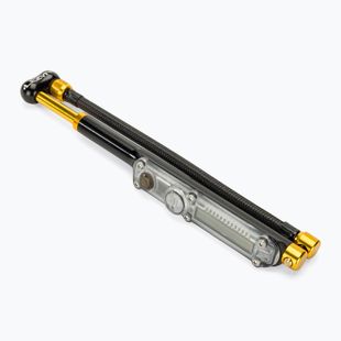 Pompă pentru amortizoare Lezyne Digital Shock Drive negru-galbenă 1-MP-DSHKDR-V104