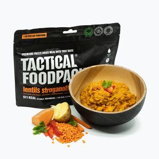 Alimente liofilizate Tactical Foodpack Lentils Strogonoff Vege 120 g