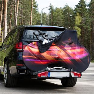 Husă pentru transportul bicicletei VELOSOCK Speed Orange Road WR