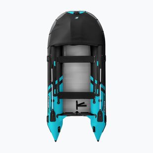 Barcă pneumatică pentru șapte persoane Gladiator C420 AL black/turquoise