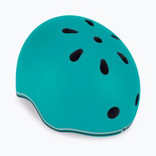Cască pentru copii Globber Go.Up Lights teal