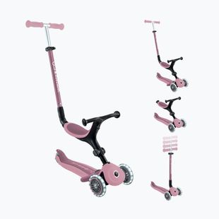 Trotinetă cu trei roți pentru copii Globber Go.Up Active Ecologic Lights berry