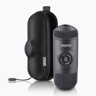 Aparat de cafea portabil Wacaco Nanopresso 80 ml + etui black