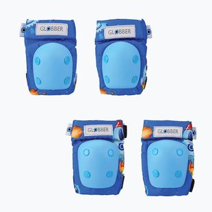 Set de protecții pentru copii Globber Toddler rocket blue