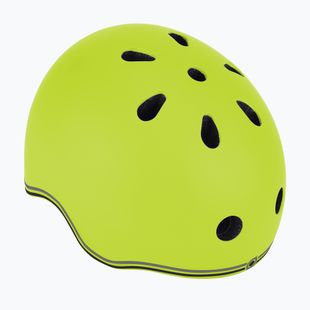 Cască pentru copii Globber Go.Up Lights lime green