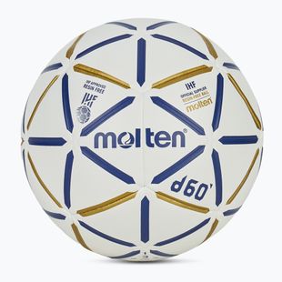 Minge de handbal Molten H3D4000-BW d60 IHF blue/white mărimea 3