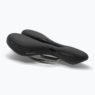 Șa pentru bicicletă Selle Royal Respiro Soft Athletic Straciatella 45St. black