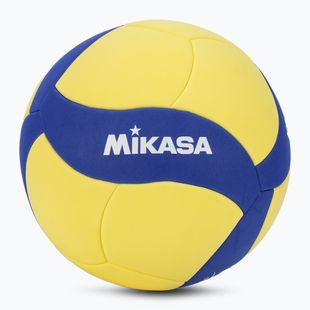Minge de volei Mikasa VS123W SL yellow/blue mărimea 5