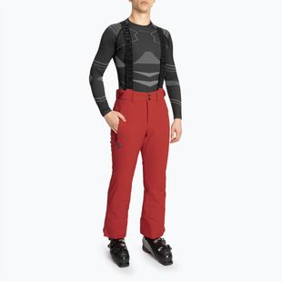 Pantaloni de schi pentru bărbați Descente Swiss electric red