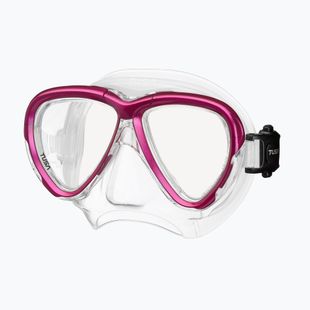 Mască de scufundări TUSA Intega pink