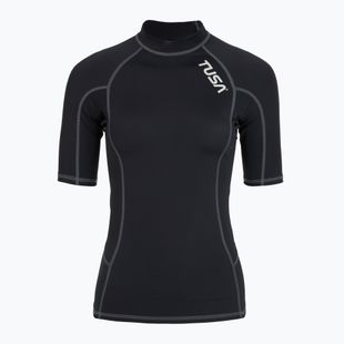 Tricou de înot pentru femei TUSA Black rashguard
