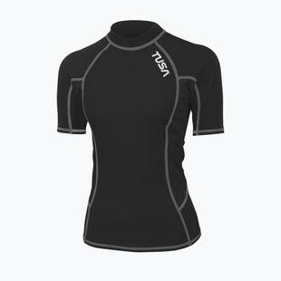 Tricou de înot pentru femei TUSA Black rashguard