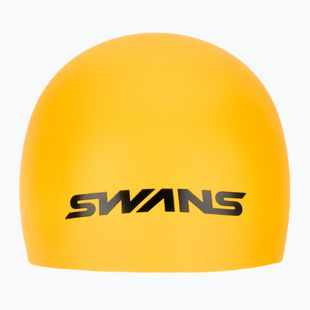 SWANS Șapcă de înot din silicon SA-10 galben