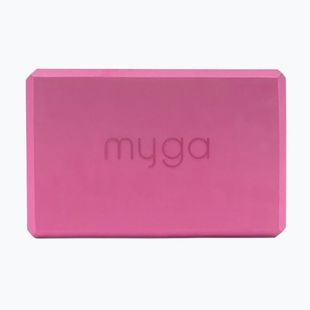 Cub pentru yoga Myga Foam Block pink