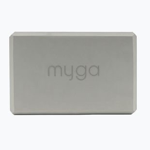 Cub pentru yoga Myga Foam Block do jogi grey