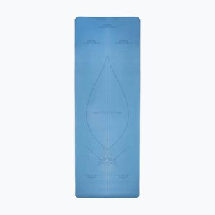 Covoraș de yoga Myga Alignment XL 6 mm blue