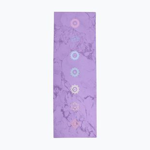 Covoraș de yoga Myga Chakra 6 mm purple