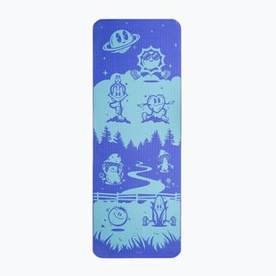 Saltea de yoga pentru copii Myga Frenzy 3 mm blue