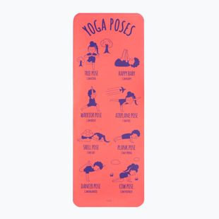 Covoraș de yoga Myga Pose 3 mm red