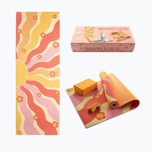 Set de yoga Myga Groovy Yoga Set yellow