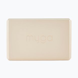 Cub pentru yoga Myga Foam Block 2 pcs beige