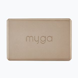 Cub pentru yoga Myga Foam Block 2 pcs. brown