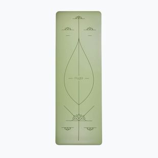 Covoraș de yoga Myga Alignment XL 6 mm green