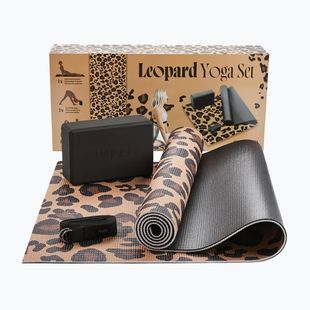 Set de yoga Myga Leopard Yoga Set brown