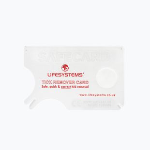 Instrument pentru îndepărtarea căpușelor Lifesystems Trick Remover Card alb LM34020