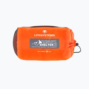 Cort de urgență pentru două persoane  Lifesystems Ultralight Survival Shelter 2 portocaliu LM42330