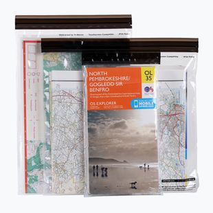 Husă hartă Lifeventure DriStore LocTop Bags For Maps 3 pack